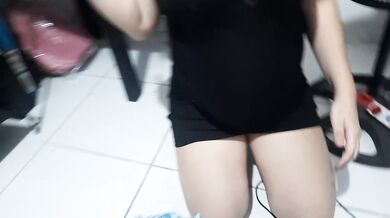 Anal sex with a curvy Colombian woman, a Latina with a big butt—real homemade footage