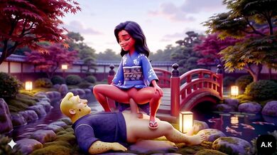 Japanese Girlfriend Cheating Moranguete takes her lover Batatudo’s anal in the park Married Japanese girl Moranguete cheats on her boyfriend with POV