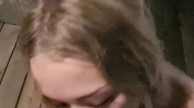 The stranger penetrated deep inside me