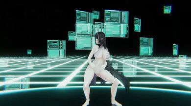 Hentai ELF VTuber Strip Dance | MMD Killer Body