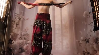 BTS Fashion Photoshoot: Red N Black 2 Piece Full Vid