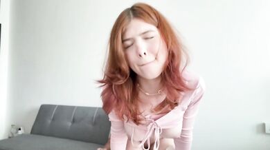 Busty Teen Redhead Will Do Anything to Pass the Exam!