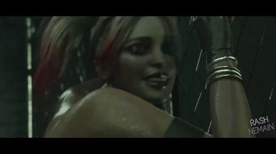 batman capcom dc comics injustice 2 resident evil 2 remake harley quinn harley quinn (injustice) pixiewillow rash nemain