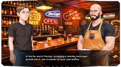 (P7) Golden Hours | Violet in Sexy Latex at the Bar... Can't Look Away!