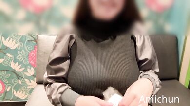 A Busty Japanese Housewife's Kinky Masturbation