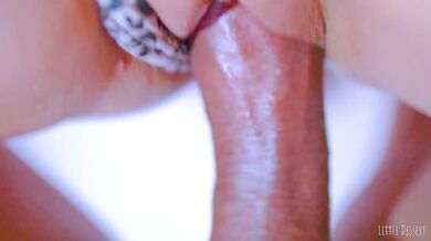 Curvy Latina College Babe in Animal Print Thong | HD Close Up