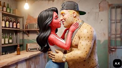 Favela Girlfriend Cheating Moranguete takes her lover Batatudo’s anal at the local bar Caught in the Favela Bar Moranguete cheats on her boyfriend POV