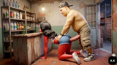Favela Girlfriend Cheating Moranguete takes her lover Batatudo’s anal at the local bar Caught in the Favela Bar Moranguete cheats on her boyfriend POV