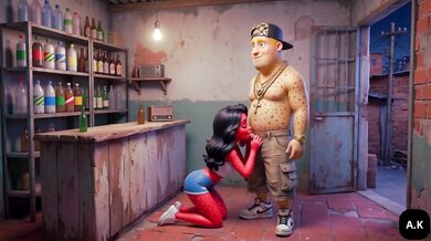 Favela Girlfriend Cheating Moranguete takes her lover Batatudo’s anal at the local bar Caught in the Favela Bar Moranguete cheats on her boyfriend POV