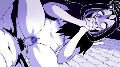 explore the girl's tight pussy and ass