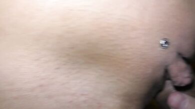 Stepbrother masturbates my huge clit