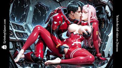 Zero Two takes her Darling deep inside the Franxx – your favourite hentai waifu pounded hard in her pilot suit