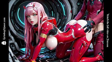 Zero Two takes her Darling deep inside the Franxx – your favourite hentai waifu pounded hard in her pilot suit