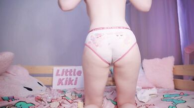 Innocent step Sister Try On Sexy Cute Panties! Perfect Tiny Body Tease Free
