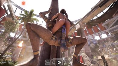 The Ancient Idol in the Lost Temple Suddenly Claimed Lara’s Attention – 3D Adventure Game