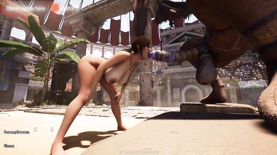 Deep Beneath the Ancient Sanctuary, Lara Triggered a Hidden Awakening – 3D Fantasy Game. part 2
