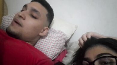 I ride my stepdad with my huge butt when we're alone. Real home video