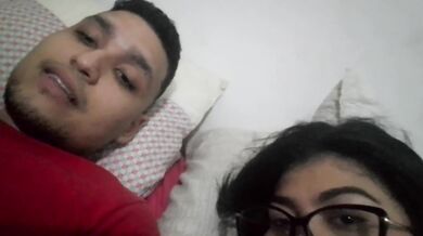 I ride my stepdad with my huge butt when we're alone. Real home video