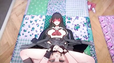 Wuthering Waves – Chisa Passionate Sex with Rover | Intense Moaning | 3D Hentai Animation