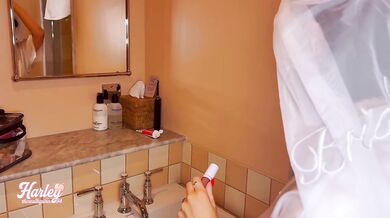Cheating wife cream pied on wedding day by BBC