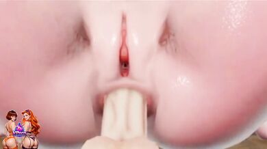 Fun and games with my big toy in my ass.