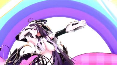Getcha Hentai MMD | Elf VTuber Strip Dance