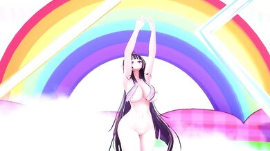 Getcha Hentai MMD | Elf VTuber Strip Dance