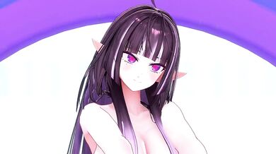 Getcha Hentai MMD | Elf VTuber Strip Dance