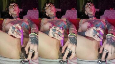 Stretching My Pussy Before Taking My MASSIVE Dildo