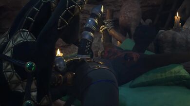 Furry lesbian Strap-on sex