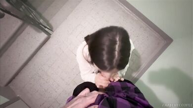 Risky extreme sex with my StepSis in the entryway - CUM IN HER PUSSY