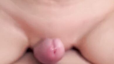 I can make him cum just by rubbing my pussy against him, he can't resist!