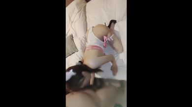おちんぽ大好き喉奥まで入れて変態M女