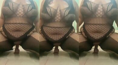Slow, fierce, and raw - her body shouts through every thick moment