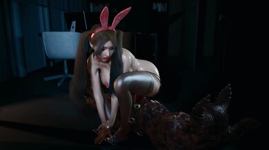 3D big boobs slut Asian babe got fucked so hard by big cock monster