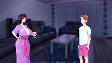 His Stepmom Suck His Dick For The First Time In Front Of Her Close Friend While Watching The Movie(18+) - New Update Part21