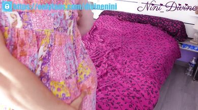 Stepmom's Huge Natural Ass Bouncing Hard in Doggy Style!