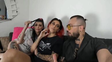 My wife made me fuck her hot horny friend with big tits