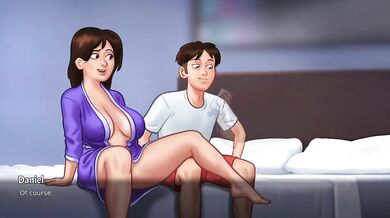 Sommertime saga | My Hot Stepmom with Hot massage scenes in Gameplay [18+] part 3