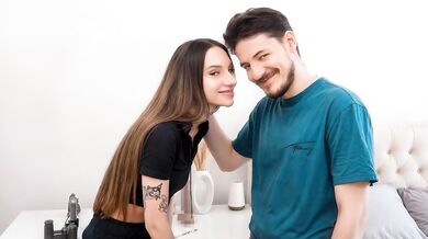 First Anal Preparation for Luna Evans – Fingers, Glass Dildo & Big Toy Stretching