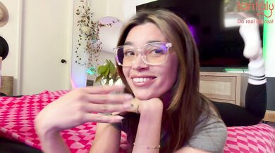 giving my tantaly toy Leo his first blowjob and footjob