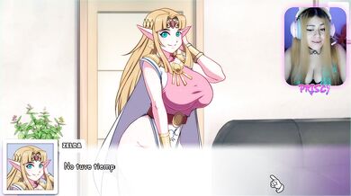 CASTING a ZELDA una PRINCESA muy CACHONDA WaifuHub Temp2 - Zelda 1