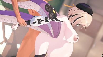 MMD　イドリー ボテ腹中出しセックス　爆乳　ゼンレスゾーンゼロ