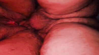 I came on his cock and in his hands as he pounded my thick pierced pussy with his big cock