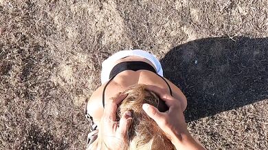 DOGGY STYLE ON THE ROCKS IN PUBLIC