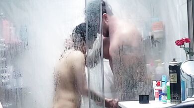 Porn For Women. Wife Ravaged By Other Man In Shower. Romantic Affair.