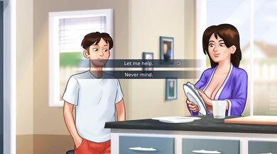 Sommertime saga | My Hot Stepmom with Hot scenes in Gameplay [18+] part 1