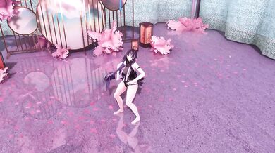 Elf VTuber Nude KPop Dance | Lips Hips Kiss MMD