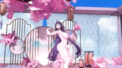Elf VTuber Nude KPop Dance | Lips Hips Kiss MMD