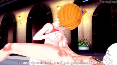 Misty hot doggy and boobjob bikini sex | Poketmonster | Full & POV on patreon: Fantasyking3